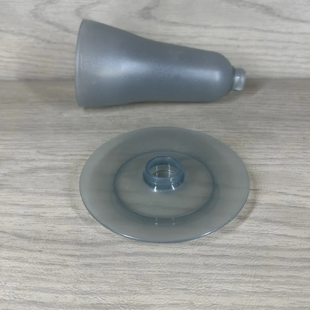 Vintage Tupperware Tall Parfait Sundae Dessert Cup Gray